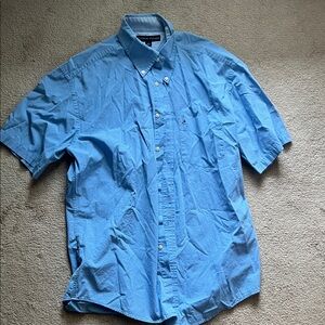 Tommy Hilfiger Light Blue Casual Button Down Shirt